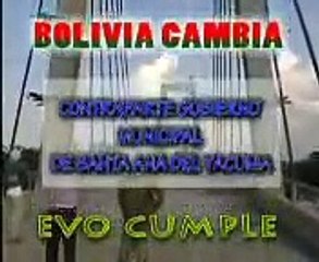 Estas son las imágenes del momento de la entrega del puente Rapulo