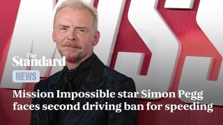 Mission Impossible star Simon Pegg faces second driving ban for speeding