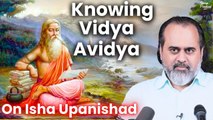 Knowing Vidya and AvKnowing Vidya and Avidya together || Acharya Prashant, on Isha Upanishad (2019)idya together ｜｜ Acharya Prashant, on Isha Upanishad (2019)