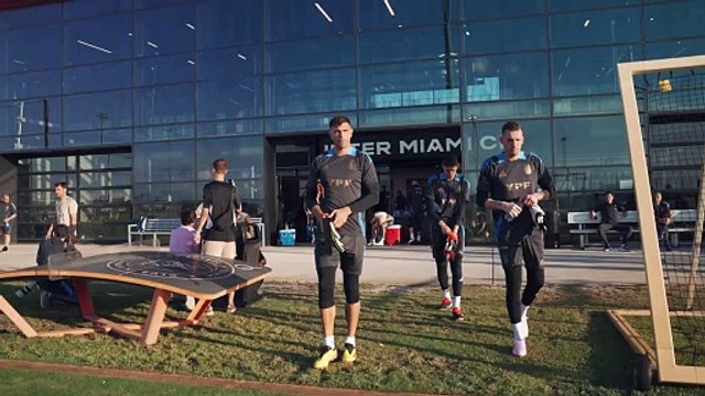 La selección mayor de fútbol de Argentina tuvo su segundo entrenamiento en Miami de cara a los amistosos de junio