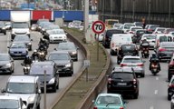 400 km d'embouteillages en Île-de-France avec la fermeture de l’A6, l’A13, l’A106 et du périphérique ouest