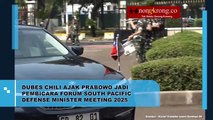 Dubes Chili Menemui Prabowo, Ajak Jadi Pembicara di Forum South Pacific