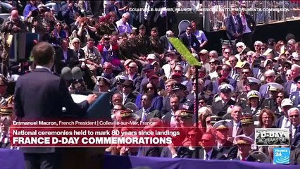 You risked everything for our independence': Macron thanks US veterans