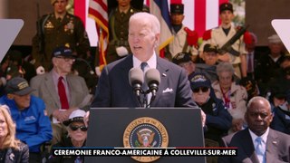 Joe Biden sur le Débarquement :«C’est grâce au courage et à la détermination des alliés que cette mission a pu être effectuée»