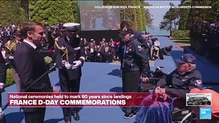 Macron awards US veterans with Legion of Honour