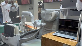 Robotic arm at work