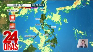 Malaking bahagi ng bansa, makararanas ng pag-ulan bukas dahil sa hanging Habagat | 24 Oras