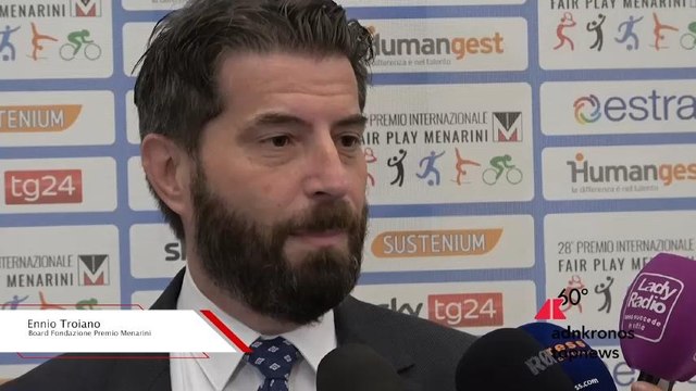 Premio Menarini, Troiano: “Tantissime attività che valorizzano presenta atleti”