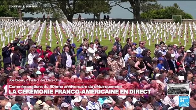 80 ans du D-DAY : l'histoire nous a appris que la liberté a un prix , affirme Joe Biden