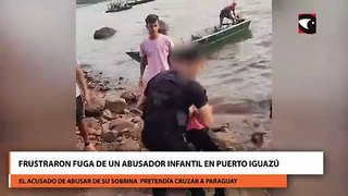 Frustraron fuga de un abusador infantil en Puerto Iguazú
