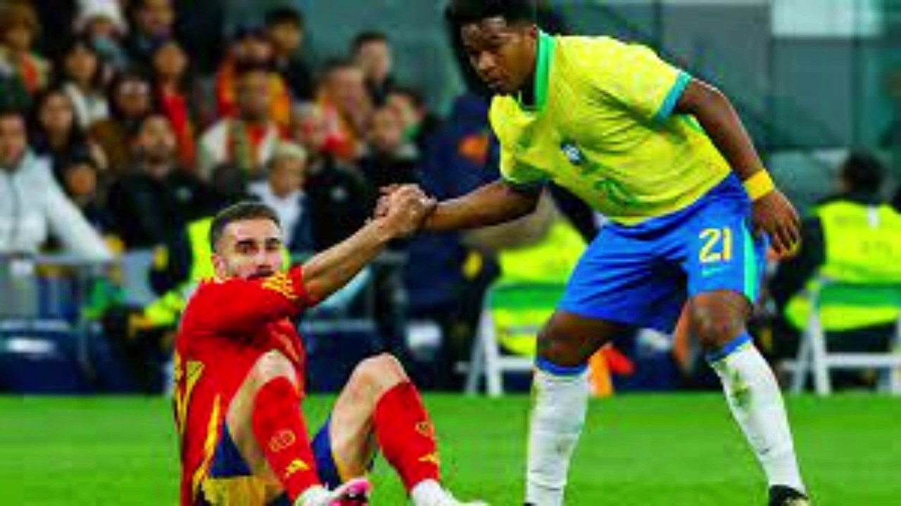 Brazil vs Spain 54 Highlights Resumen y Goles 2024 HD Gol de Vinicius