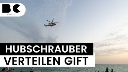 Gift aus der Luft: Das steckt hinter dem Hubschraubereinsatz auf Mallorca