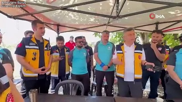 Nefes kesen eğitim! Ambulans şoförü olmak için mücadele ettiler