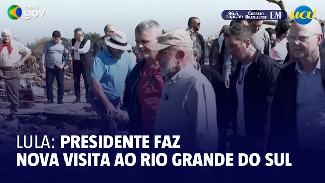 Lula visita Rio Grande do Sul e assina medidas provisórias
