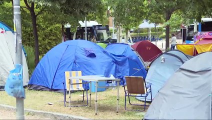El movimiento estudiantil levanta su acampada en la UCM tras un mes