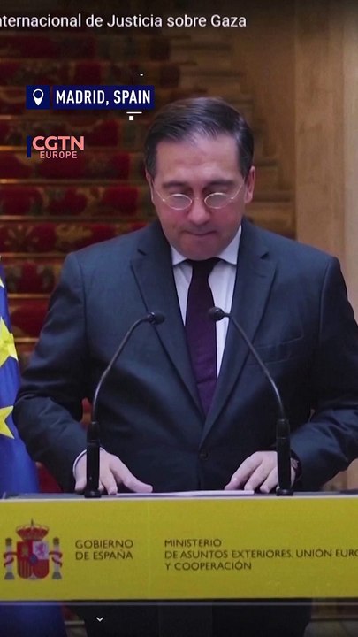 Albares explains Spain’s ICJ decision
