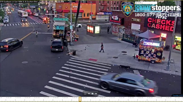 Police search for driver in hit-run crash that killed man, 82, in the Bronx