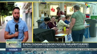 Ciudadanos eligen diputados al parlamento europeo