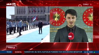 Erdoğan Mirziyoyev ile görüştü