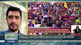 ¡Contundente apoyo al presidente Nicolás Maduro en Miranda!