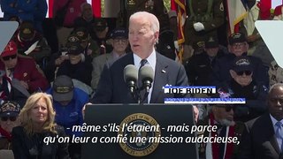 D-Day: Biden rend hommage aux 