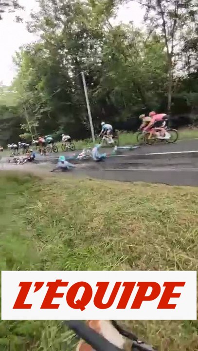 La 5e étape du Dauphiné neutralisée après une chute collective, - Cyclisme - Dauphiné