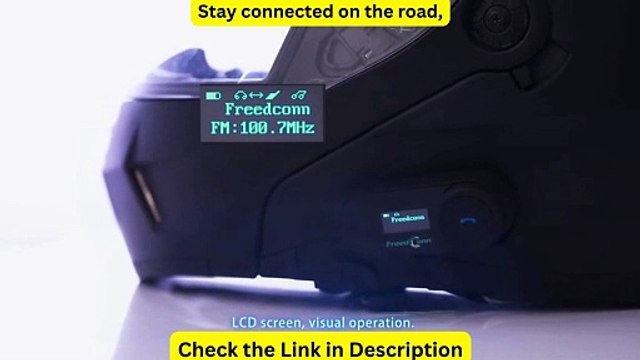Freedconn T Com SC Bluetooth Motorcycle Intercom Helmet Headset Wireless Communication Interphone BT
