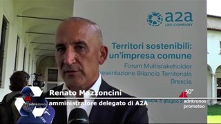 Sostenibilità, Mazzoncini (A2A): ‘In dieci anni, investimenti quintuplicati’