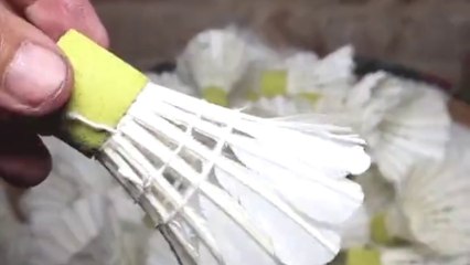 Badminton Shuttlecock Make Technique