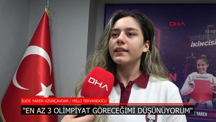 Sude Yaren Uzunçavdar: Hedefim olimpiyat şampiyonluğu