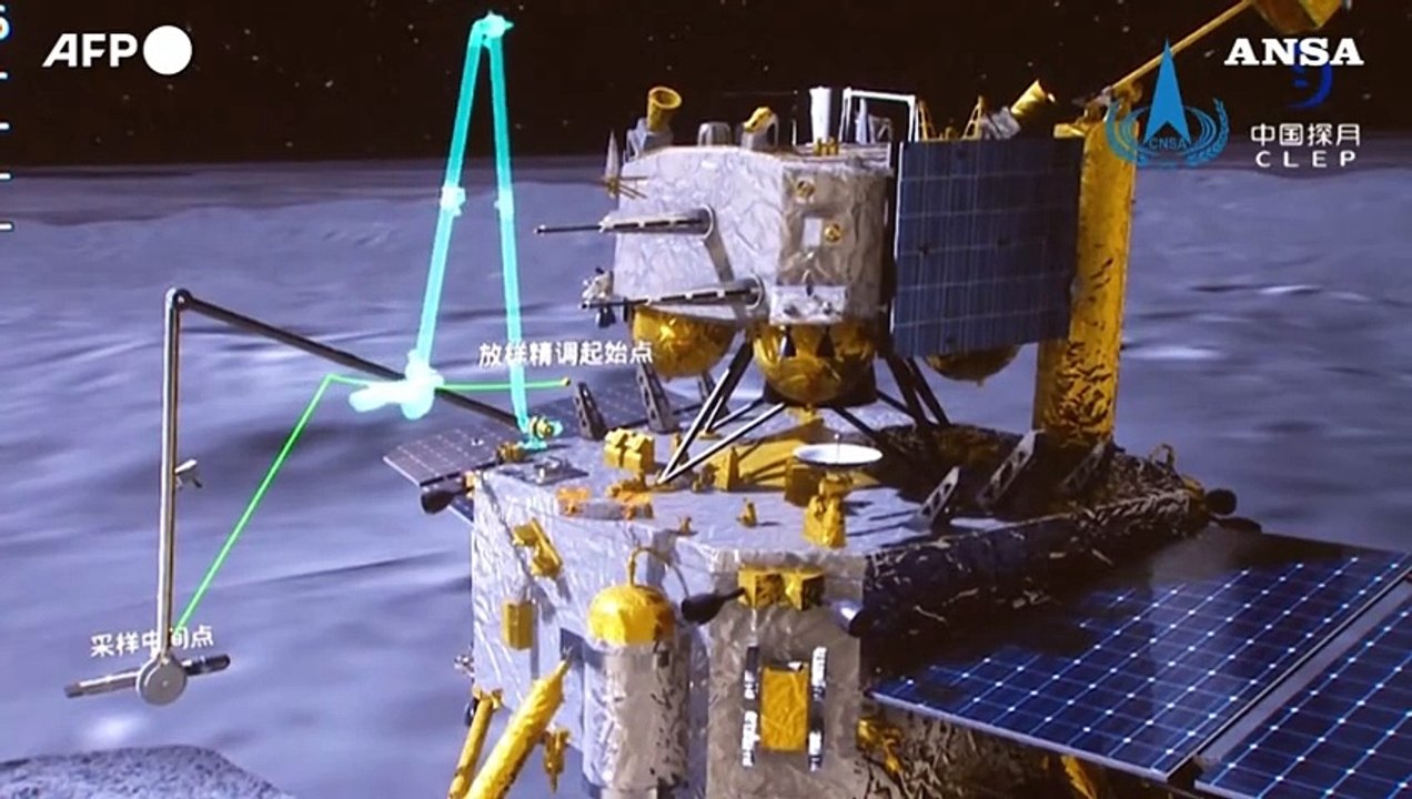 La Cina conquista il lato oscuro della luna, la sonda raccoglie i campioni