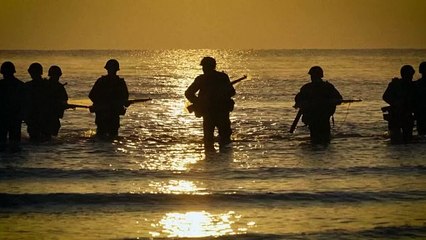 هشتادمین سالگرد «روز دی»؛ بازسازی عملیات تاریخی پیاده‌سازی نیروهای متفقین در ساحل نرماندی