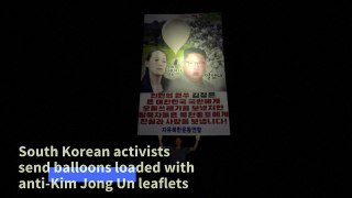 South Korean activists send propaganda balloons north