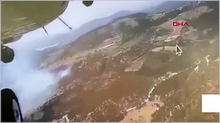 Balıkesir'de orman yangını! Yangına müdahale devam ediyor