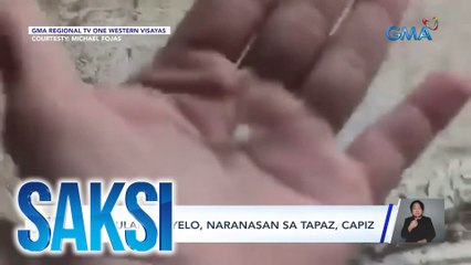 Pag-ulan ng yelo, naranasan sa Tapaz, Capiz | Saksi
