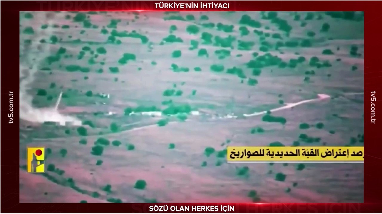 İsrail'in Demir Kubbe'si paramparça! Hizbullah, kamikaze drone ile yapılan saldırının görüntülerini paylaştı