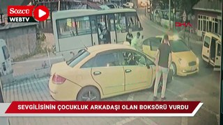 'Kıskançlık' kavgasında boksör, tabancayla vuruldu