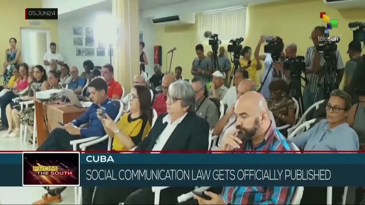 Cuba: Social Communication Law published - video Dailymotion