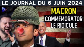 Macron entre commémoration et instrumentalisation - JT du jeudi 6 juin 2024