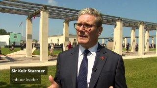 Keir Starmer pays tribute to veterans on D-Day anniversary