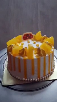 Freshly baked Mango cake with love that consists of good quality ingredients for a delicious and yummylicious taste only for you.