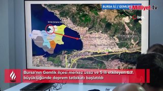 Bursa'da 6.7 büyüklüğünde deprem tatbikatı yapılacak