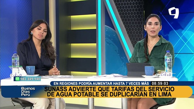 Usuarios de Sedapal están preocupados por inminente alza en tarifas de agua: Es un abuso