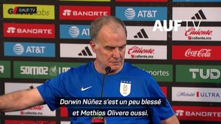 L'ironie de Bielsa : “Il y a une surpopulation de numéro 9 dans le football uruguayen”