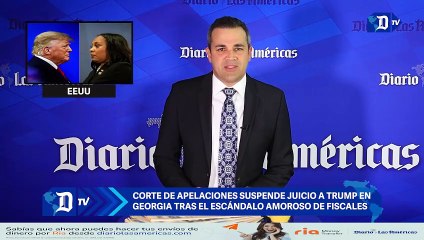 Corte de apelaciones suspende juicio a Trump en Georgia tras el escándalo amoroso de fiscales | El Diario en 90 segundos