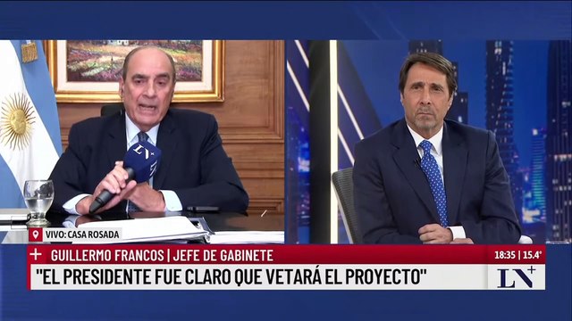 Francos sobre la sanción de una nueva fórmula jubilatoria: lo que va a hacer el gobierno es cortar otras partidas para poder financiar lo que salga en esa ley