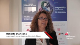 Forum Comunicazione 2024, D’Ancona (Edison): “Comunicazione territoriale supporta business e valorizza attività”