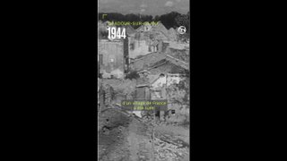 Juin 1944 : le massacre de la population d'Oradour-sur-Glane par les SS de la division Das Reich