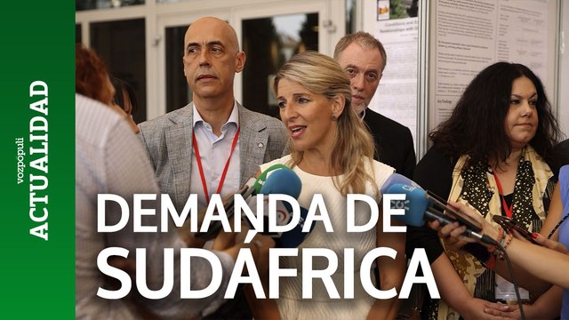 Díaz celebra la adhesión a la demanda de Sudáfrica y pide romper con la embajadora de Israel