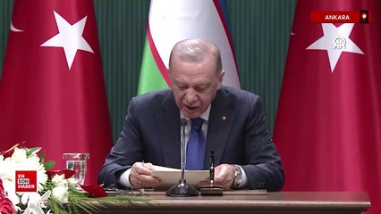 Erdoğan: İsrail'e destek verenler, bu suça ortak olmaktan vazgeçmeli